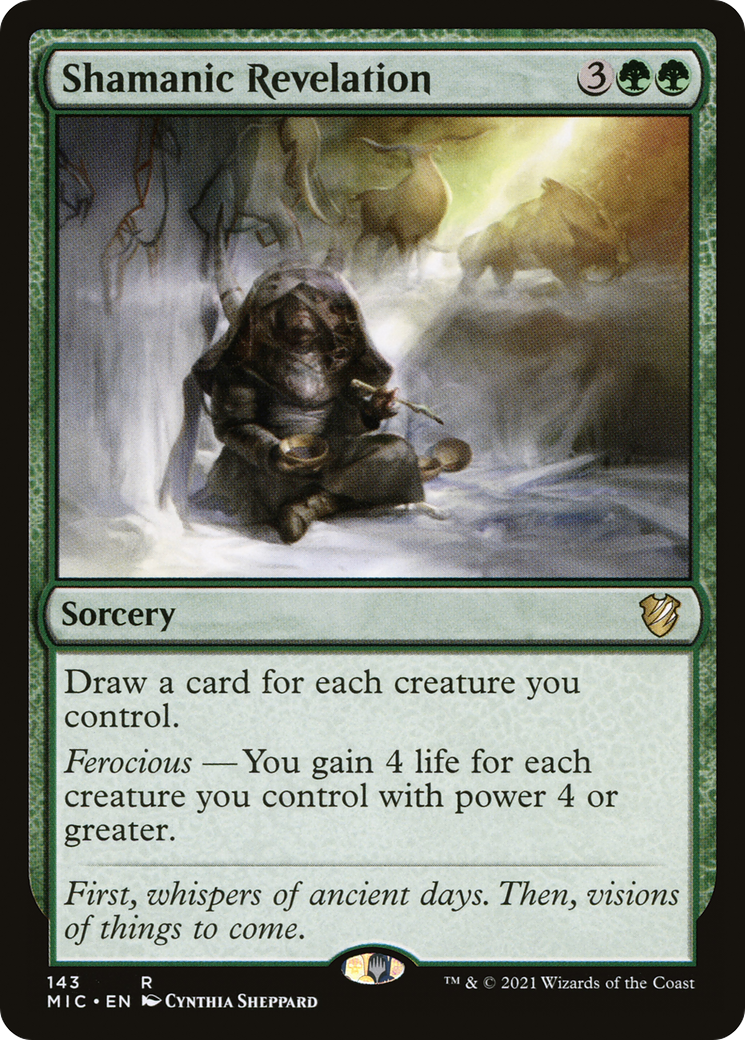 Shamanic Revelation [Innistrad: Midnight Hunt Commander] | Grognard Games