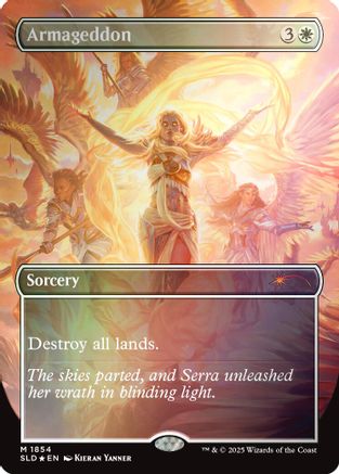 Armageddon (Rainbow Foil) (SLD-1854) - Secret Lair Drop Series Foil | Grognard Games
