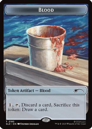 Blood Token (SLD-2180) - Secret Lair Drop Series | Grognard Games
