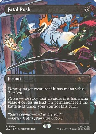 Fatal Push (7020) (SLD-7020) - Secret Lair Drop Series | Grognard Games