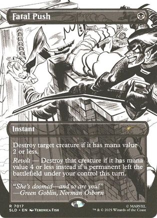 Fatal Push (7017) (SLD-7017) - Secret Lair Drop Series | Grognard Games