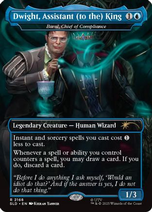 Dwight, Assistant (to the) King - Baral, Chief of Compliance (SLD-2168) - Secret Lair Drop Series Foil | Grognard Games
