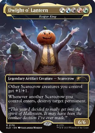 Dwight o' Lantern - Reaper King (SLD-2170) - Secret Lair Drop Series Foil | Grognard Games