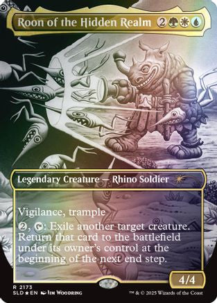 Roon of the Hidden Realm (Rainbow Foil) (SLD-2173) - Secret Lair Drop Series Foil | Grognard Games