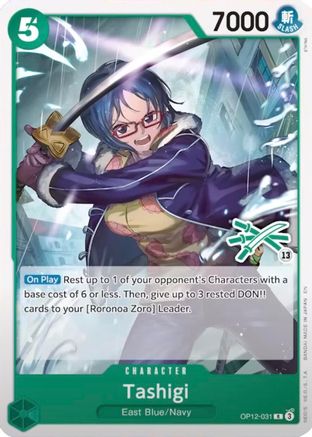 Tashigi (Zoro Deck) (OP12-031) - Learn Together Deck Set | Grognard Games