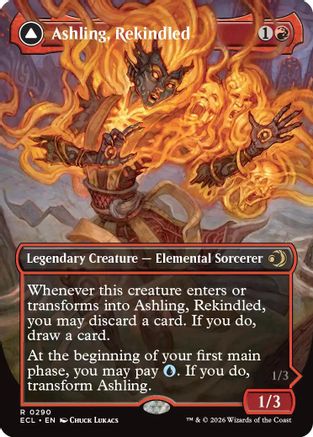 Ashling, Rekindled (Borderless) (ECL-290) - Lorwyn Eclipsed | Grognard Games