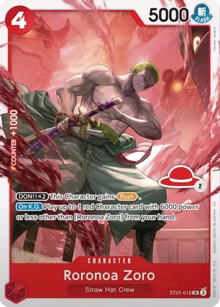Roronoa Zoro - ST21-015 (Luffy Deck) (ST21-015) - Learn Together Deck Set | Grognard Games