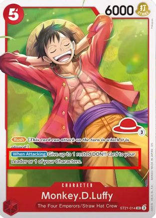 Monkey.D.Luffy - ST21-014 (Luffy Deck) (ST21-014) - Learn Together Deck Set | Grognard Games