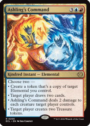 Ashling's Command (ECL-205) - Lorwyn Eclipsed Foil | Grognard Games