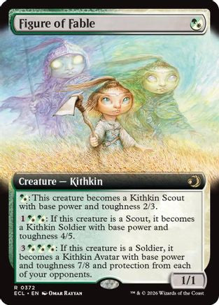 Figure of Fable (Extended Art) (ECL-372) - Lorwyn Eclipsed Foil | Grognard Games