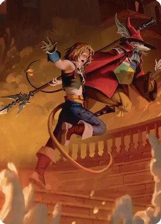 Search for Dagger Scene Art Card (ASFIN-018) - Art Series: FINAL FANTASY | Grognard Games