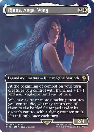 Rinoa, Angel Wing (Borderless) (FIC-450) - Commander: FINAL FANTASY | Grognard Games