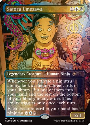 Satoru Umezawa (Rainbow Foil) (SLD-2283) - Secret Lair Drop Series Foil | Grognard Games