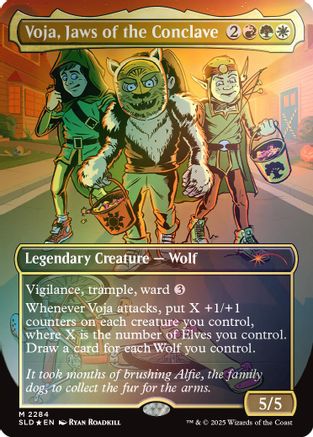 Voja, Jaws of the Conclave (Rainbow Foil) (SLD-2284) - Secret Lair Drop Series Foil | Grognard Games