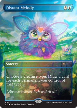 Distant Melody (2311) (Rainbow Foil) (SLD-2311) - Secret Lair Drop Series Foil | Grognard Games