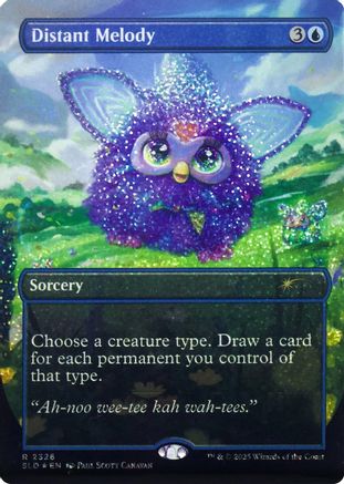 Distant Melody (2326) (Confetti Foil) (SLD-2326) - Secret Lair Drop Series Foil | Grognard Games