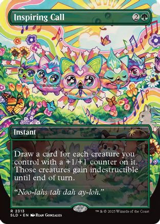 Inspiring Call (SLD-2313) - Secret Lair Drop Series | Grognard Games