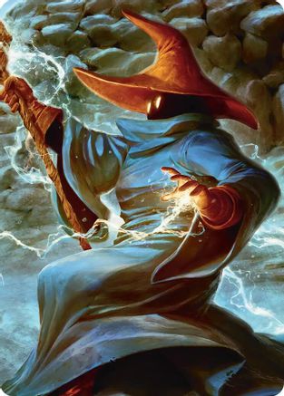 The Destined Black Mage Scene Art Card (ASFIN-006) - Art Series: FINAL FANTASY | Grognard Games