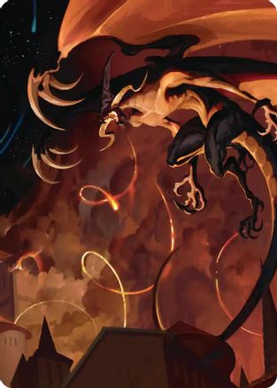 Mega Flare Scene Art Card (ASFIN-015) - Art Series: FINAL FANTASY | Grognard Games