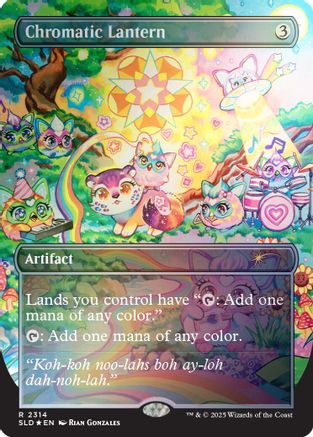 Chromatic Lantern (2314) (Rainbow Foil) (SLD-2314) - Secret Lair Drop Series Foil | Grognard Games