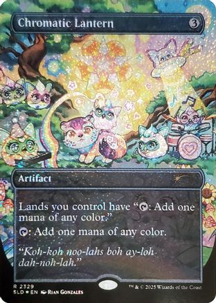 Chromatic Lantern (2329) (Confetti Foil) (SLD-2329) - Secret Lair Drop Series Foil | Grognard Games