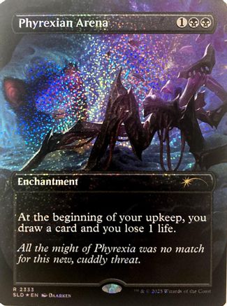 Phyrexian Arena (Confetti Foil) (SLD-2333) - Secret Lair Drop Series Foil | Grognard Games