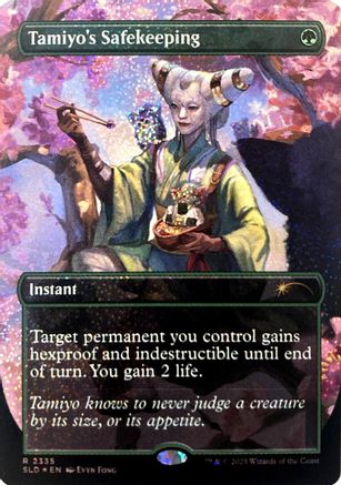 Tamiyo's Safekeeping (Confetti Foil) (SLD-2335) - Secret Lair Drop Series Foil | Grognard Games