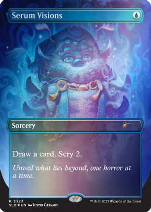 Serum Visions (2323) (Rainbow Foil) (SLD-2323) - Secret Lair Drop Series Foil | Grognard Games