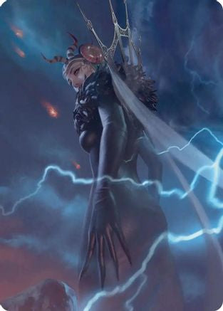 Edea, Possessed Sorceress Scene Art Card (ASFIN-007) - Art Series: FINAL FANTASY | Grognard Games