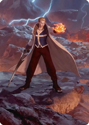 Seifer, Balamb Rival Scene Art Card (ASFIN-010) - Art Series: FINAL FANTASY | Grognard Games
