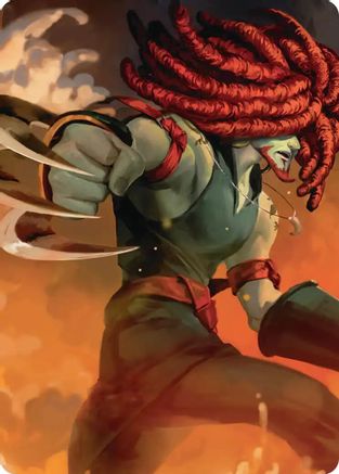 Amarant Coral Scene Art Card (ASFIN-016) - Art Series: FINAL FANTASY | Grognard Games