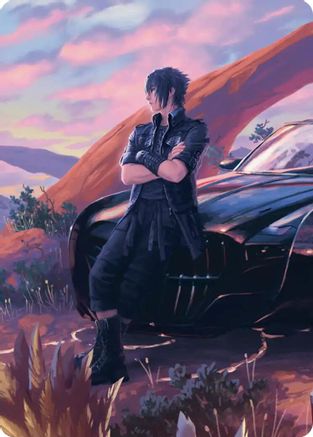 Noctis, Heir Apparent Scene Art Card (ASFIN-019) - Art Series: FINAL FANTASY | Grognard Games