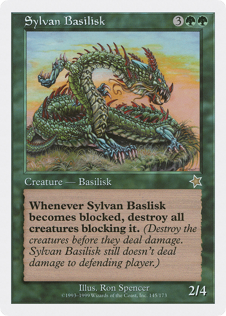 Sylvan Basilisk [Starter 1999] | Grognard Games