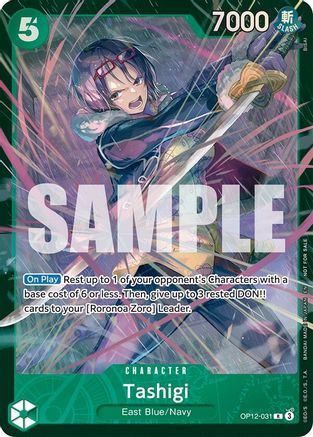 Tashigi (Store Treasure Cup 2025) (OP12-031) - One Piece Promotion Cards Foil | Grognard Games