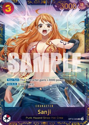 Sanji (Treasure Cup 2025) (OP10-005) - One Piece Promotion Cards Foil | Grognard Games