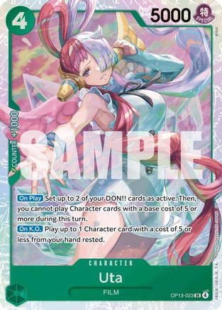 Uta (OP13-023) - Carrying On His Will Foil | Grognard Games