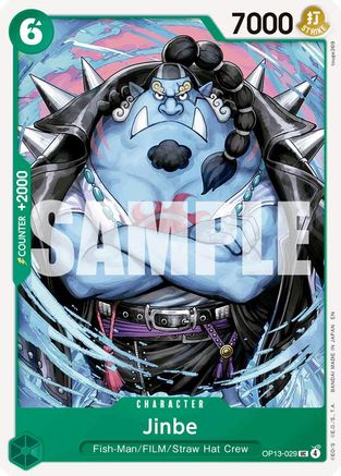Jinbe (OP13-029) - Carrying On His Will | Grognard Games