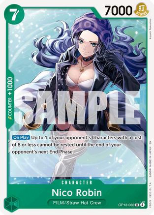 Nico Robin (OP13-032) - Carrying On His Will | Grognard Games