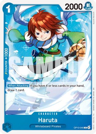 Haruta (OP13-045) - Carrying On His Will | Grognard Games