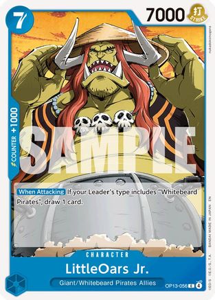 LittleOars Jr. (OP13-056) - Carrying On His Will | Grognard Games