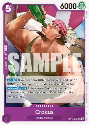 Crocus (OP13-062) - Carrying On His Will | Grognard Games