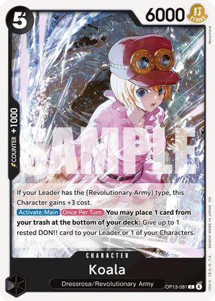 Koala (OP13-081) - Carrying On His Will | Grognard Games