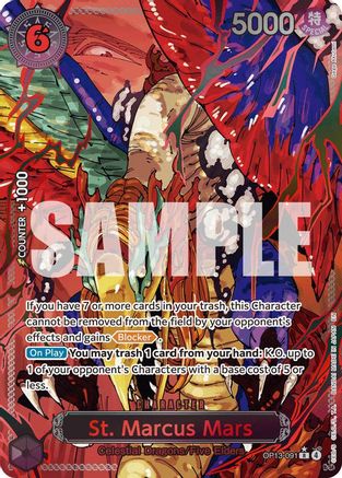 St. Marcus Mars (Parallel) (OP13-091) - Carrying On His Will Foil | Grognard Games