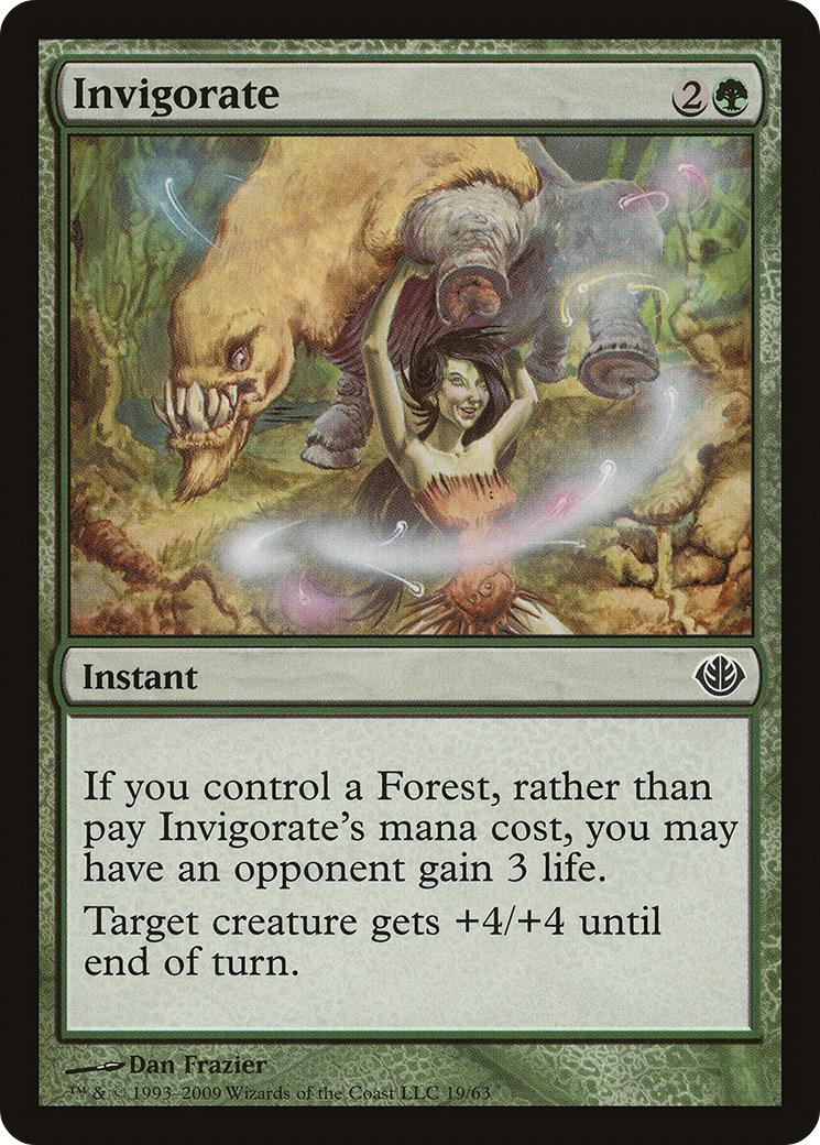 Invigorate [Duel Decks: Garruk vs. Liliana] | Grognard Games