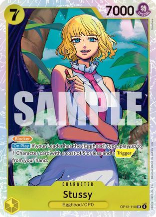 Stussy (OP13-110) - Carrying On His Will Foil | Grognard Games