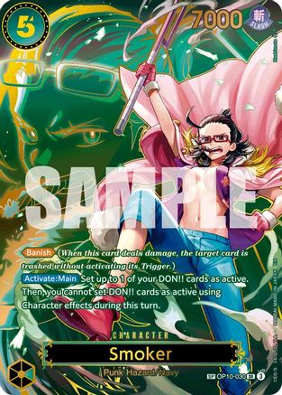 Smoker - OP10-030 (SP) (OP10-030) - Carrying On His Will Foil | Grognard Games