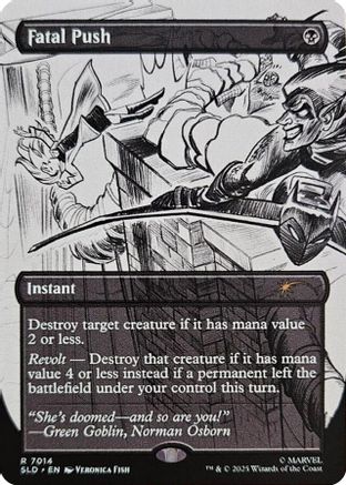 Fatal Push (7014) (SLD-7014) - Secret Lair Drop Series | Grognard Games