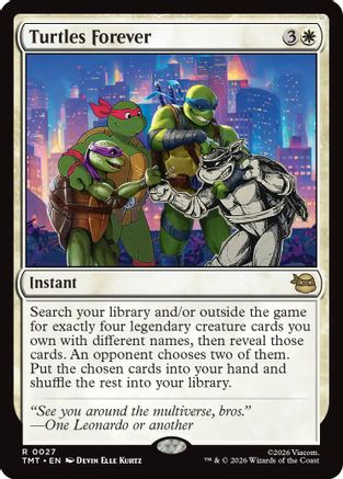 Turtles Forever (TMT-027) - Teenage Mutant Ninja Turtles | Grognard Games