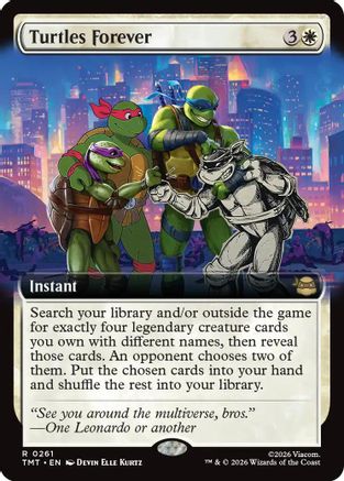 Turtles Forever (Extended Art) (TMT-261) - Teenage Mutant Ninja Turtles | Grognard Games