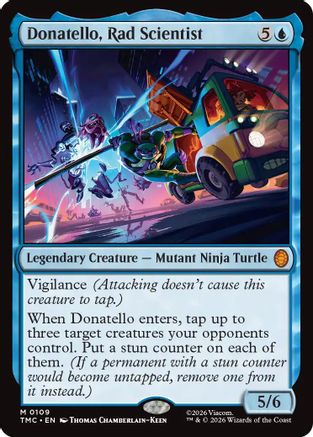 Donatello, Rad Scientist (TMC-109) - Commander: Teenage Mutant Ninja Turtles | Grognard Games